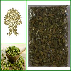 5 Bags. Natural Green Whole Cardamom Pods. Extra Fancy Grade! 100g Ea.