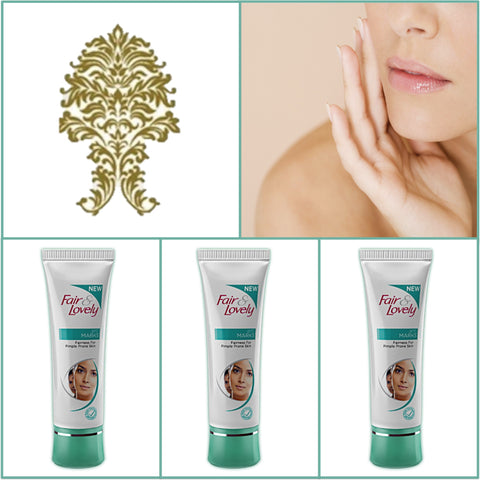 3 Pack. F&L Anti Marks Fairness Cream - Pimple Prone Skin. 50g Ea.