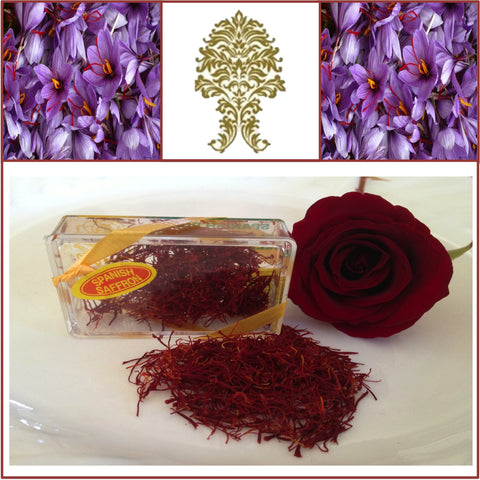 1g Premium Quality La Mancha Spanish Saffron. Rose Red. 200+ Grade.
