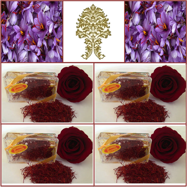 4g Premium Quality La Mancha Spanish Saffron. Rose Red. 200+ Grade.